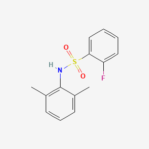 N-(2,6-dimethylphenyl)-2-fluorobenzenesulfonamide