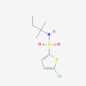 5-chloro-N-(2-methylbutan-2-yl)thiophene-2-sulfonamide