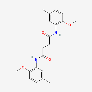 N,N'-bis(2-methoxy-5-methylphenyl)butanediamide