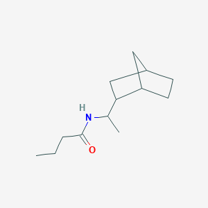 N-(1-Bicyclo[2.2.1]hept-2-yl-ethyl)-butyramide