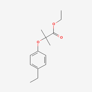 Ethyl 2-(4-ethylphenoxy)-2-methylpropanoate