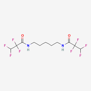 N,N'-1,5-Pentanediylbis(2,2,3,3-tetrafluoropropanamide)