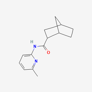 N-(6-methylpyridin-2-yl)bicyclo[2.2.1]heptane-2-carboxamide