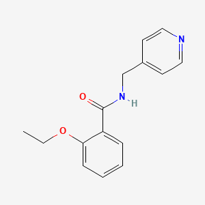 2-ethoxy-N-(pyridin-4-ylmethyl)benzamide