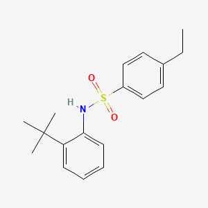 N-(2-tert-butylphenyl)-4-ethylbenzenesulfonamide