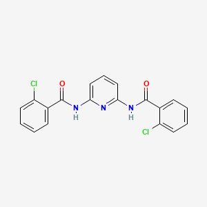 N,N'-pyridine-2,6-diylbis(2-chlorobenzamide)