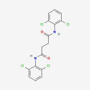 N,N'-bis(2,6-dichlorophenyl)butanediamide