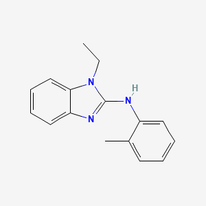 1-ethyl-N-(2-methylphenyl)-1H-benzimidazol-2-amine