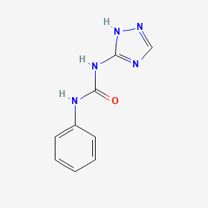 N-phenyl-N'-(1h-1,2,4-triazol-3-yl)urea