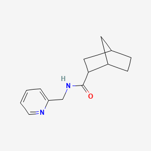 N-(pyridin-2-ylmethyl)bicyclo[2.2.1]heptane-2-carboxamide