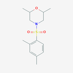 4-[(2,4-Dimethylphenyl)sulfonyl]-2,6-dimethylmorpholine