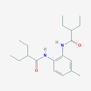 2-Ethyl-N-[2-(2-ethylbutanamido)-5-methylphenyl]butanamide