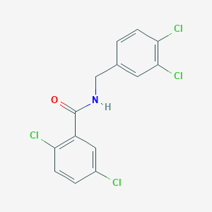 2,5-dichloro-N-(3,4-dichlorobenzyl)benzamide