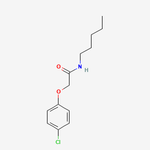 2-(4-chlorophenoxy)-N-pentylacetamide