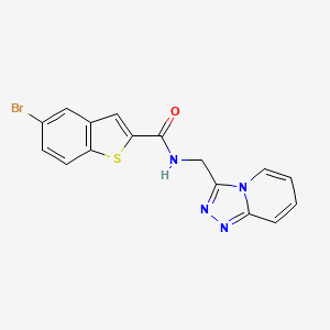 N-([1,2,4]triazolo[4,3-a]pyridin-3-ylmethyl)-5-bromobenzo[b]thiophene-2-carboxamide