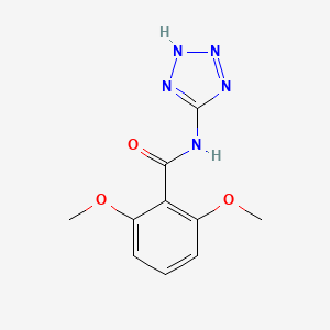 2,6-dimethoxy-N-(1H-tetrazol-5-yl)benzamide