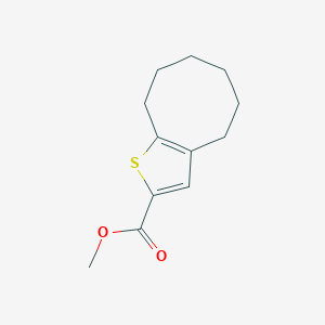 Methyl 4,5,6,7,8,9-hexahydrocycloocta[b]thiophene-2-carboxylate