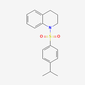 1-{[4-(Propan-2-yl)phenyl]sulfonyl}-1,2,3,4-tetrahydroquinoline