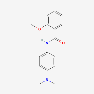 N-[4-(dimethylamino)phenyl]-2-methoxybenzamide