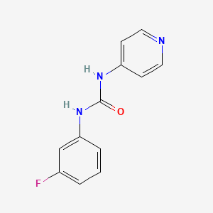 1-(3-Fluorophenyl)-3-pyridin-4-ylurea