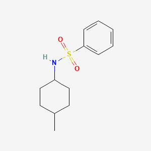 molecular formula C13H19NO2S B10979150 N-(4-methylcyclohexyl)benzenesulfonamide 