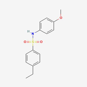 4-ethyl-N-(4-methoxyphenyl)benzenesulfonamide