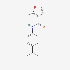 N-[4-(butan-2-yl)phenyl]-2-methylfuran-3-carboxamide