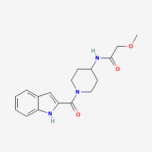 N-[1-(1H-indol-2-ylcarbonyl)piperidin-4-yl]-2-methoxyacetamide