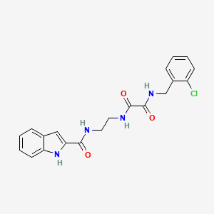 N-(2-chlorobenzyl)-N'-{2-[(1H-indol-2-ylcarbonyl)amino]ethyl}ethanediamide