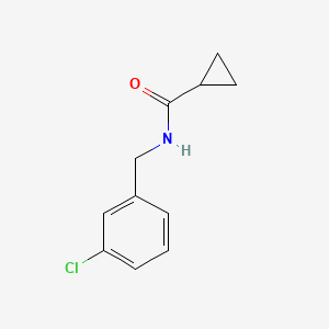 N-(3-chlorobenzyl)cyclopropanecarboxamide