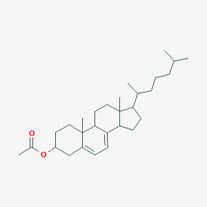 molecular formula C29H46O2 B109800 7-Dehydrocholesterol acetate CAS No. 1059-86-5
