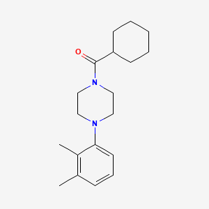 Cyclohexyl[4-(2,3-dimethylphenyl)piperazin-1-yl]methanone