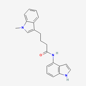 N-(1H-indol-4-yl)-4-(1-methyl-1H-indol-3-yl)butanamide