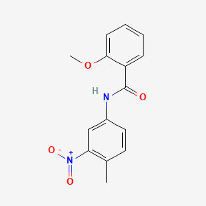 2-methoxy-N-(4-methyl-3-nitrophenyl)benzamide