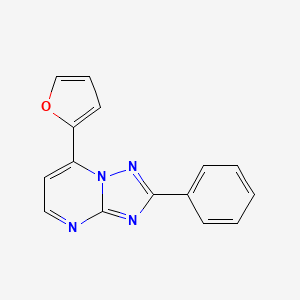 7-(2-Furyl)-2-phenyl[1,2,4]triazolo[1,5-a]pyrimidine