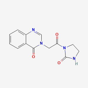 3-[2-oxo-2-(2-oxoimidazolidin-1-yl)ethyl]quinazolin-4(3H)-one