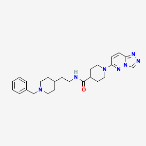 N-[2-(1-benzylpiperidin-4-yl)ethyl]-1-([1,2,4]triazolo[4,3-b]pyridazin-6-yl)piperidine-4-carboxamide