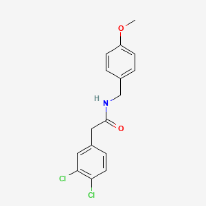 2-(3,4-dichlorophenyl)-N-(4-methoxybenzyl)acetamide