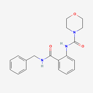 N-[2-(benzylcarbamoyl)phenyl]morpholine-4-carboxamide