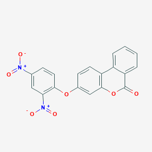 3-(2,4-dinitrophenoxy)-6H-benzo[c]chromen-6-one