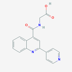 N-{[2-(pyridin-4-yl)quinolin-4-yl]carbonyl}glycine