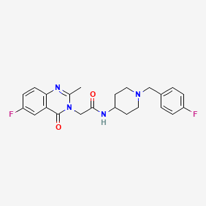 molecular formula C23H24F2N4O2 B10983089 C23H24F2N4O2 