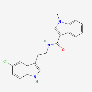 N-[2-(5-chloro-1H-indol-3-yl)ethyl]-1-methyl-1H-indole-3-carboxamide