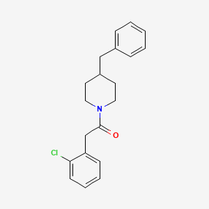 1-(4-Benzylpiperidin-1-yl)-2-(2-chlorophenyl)ethanone