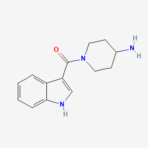 (4-aminopiperidin-1-yl)(1H-indol-3-yl)methanone