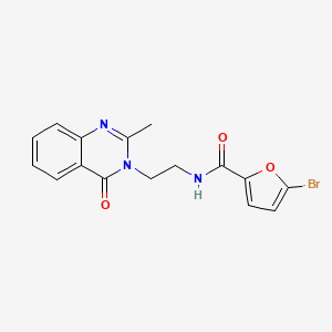 5-bromo-N-[2-(2-methyl-4-oxoquinazolin-3(4H)-yl)ethyl]furan-2-carboxamide