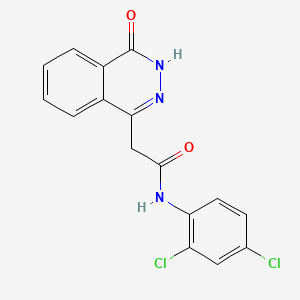 N-(2,4-dichlorophenyl)-2-(4-hydroxyphthalazin-1-yl)acetamide