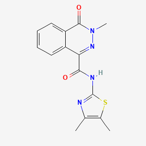 N-(4,5-dimethyl-1,3-thiazol-2-yl)-3-methyl-4-oxo-3,4-dihydrophthalazine-1-carboxamide