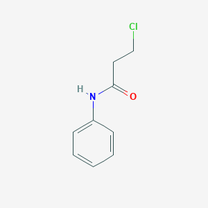 molecular formula C9H10ClNO B109852 3-氯-N-苯基丙酰胺 CAS No. 3460-04-6