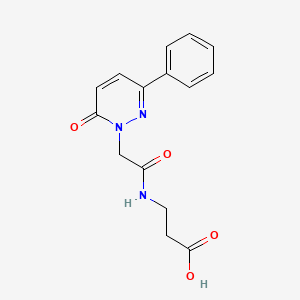 N-[(6-oxo-3-phenylpyridazin-1(6H)-yl)acetyl]-beta-alanine